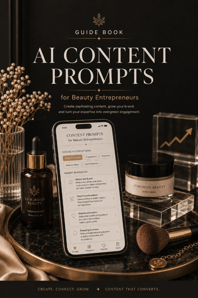 AI Content Prompts for Beauty Entrepreneurs