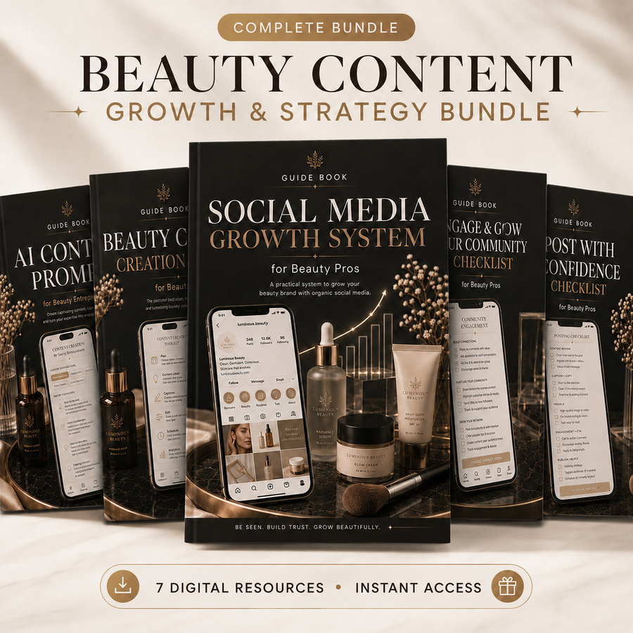 Social Media Growth System for Beauty Pros