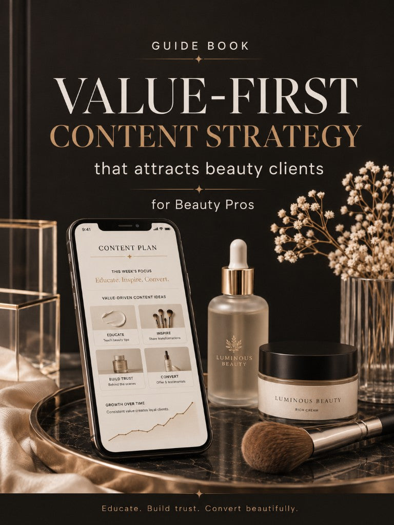 Value-First Content Strategy That Attracts Beauty Clients